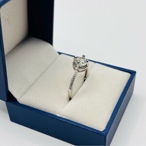 Natural Green Amethyst Gemstone Sterling Silver Ring